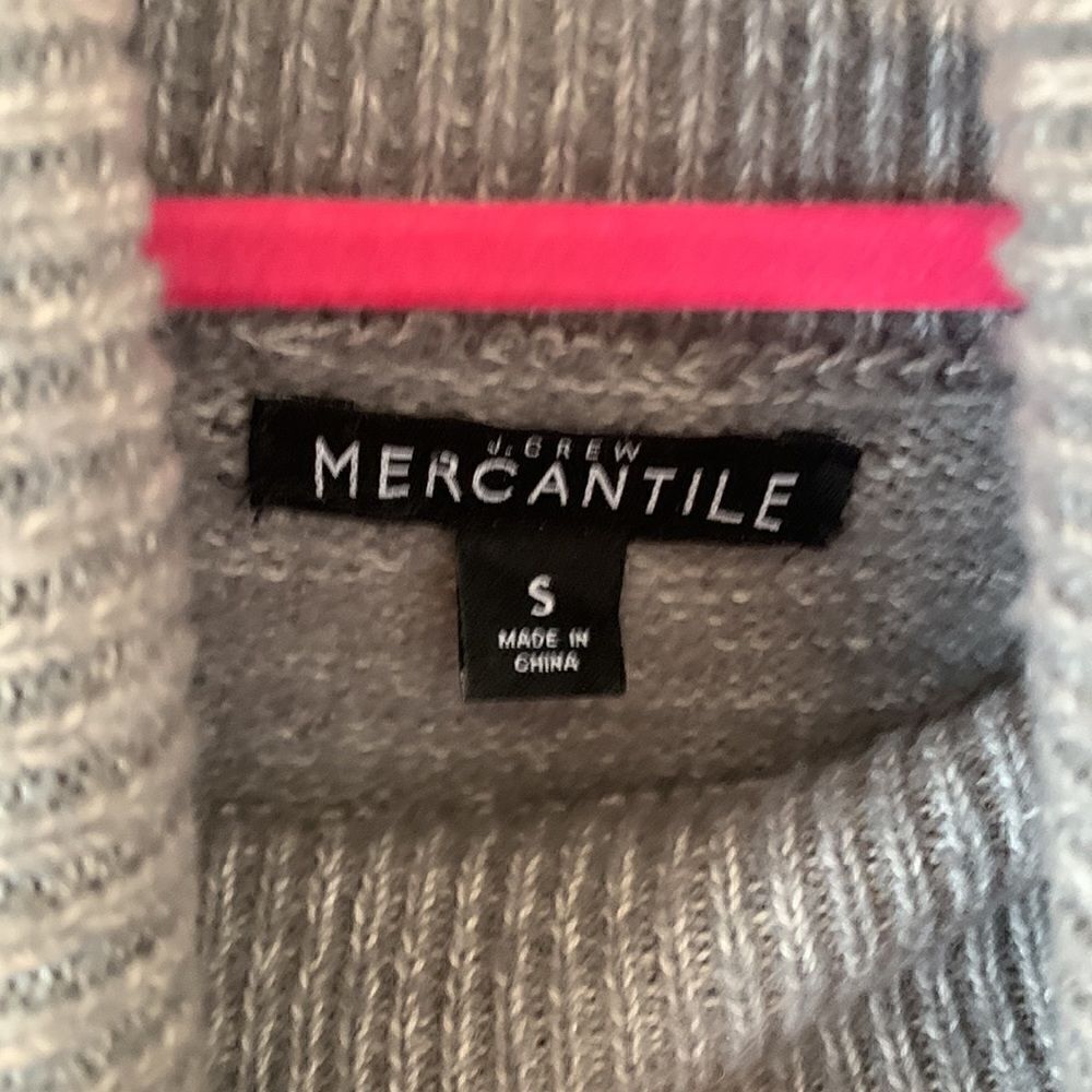 J. Crew merchandise EUC gray turtleneck sweater Size small - Picture 2 of 4